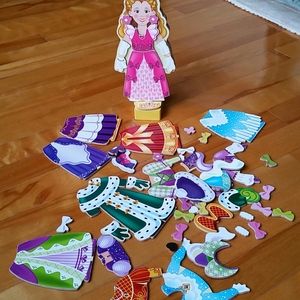 Magnet doll 2-5 years old.